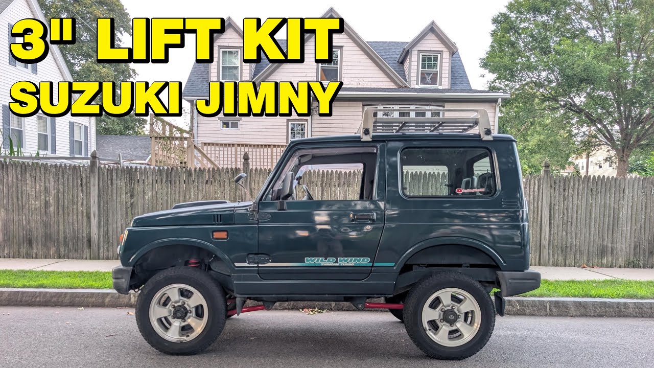 Suzuki Jimny Lift Kit - How to Install Motorfarm 3
