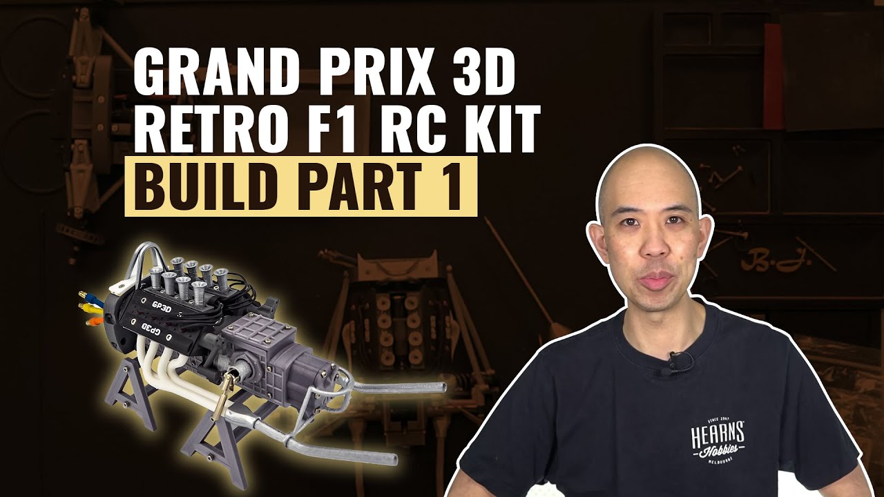 Grand Prix 3D | 1/10th Retro Formula 1 RC kit (Type L)  Build Part 1 | #askHearns