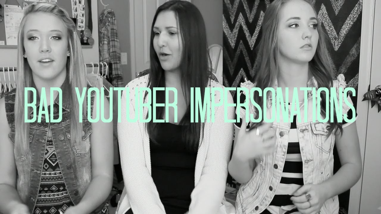 Bad Youtuber Impersonations | feat. Piperlanee & vivaglamsasha