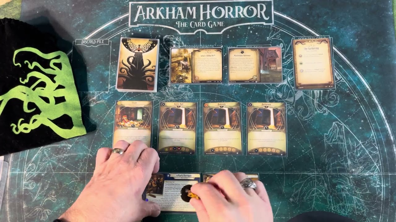 Ep. 1: Arkham Horror the Card Game: Solo Actual Play: magehammer Style.