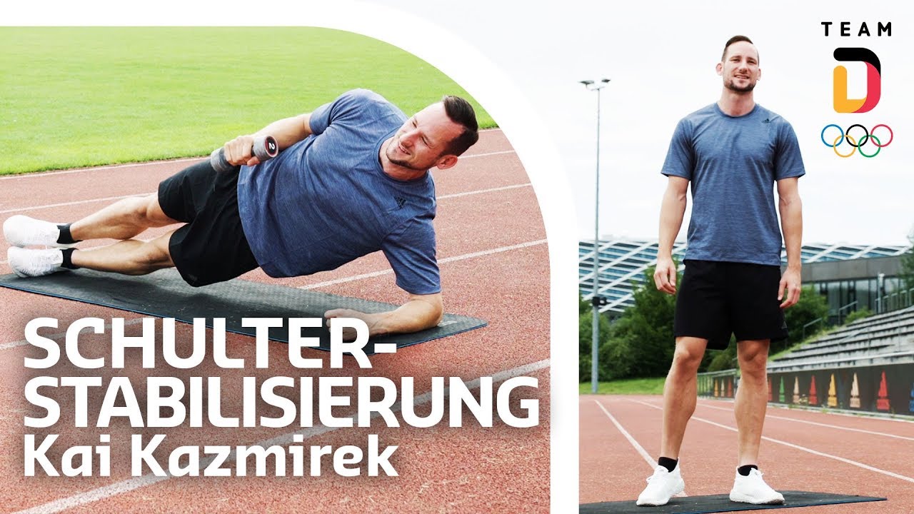 Workout zur Schulterstabilisierung mit Zehnk&auml;mpfer Kai Kazmirek |&nbsp;Trainingshelden
