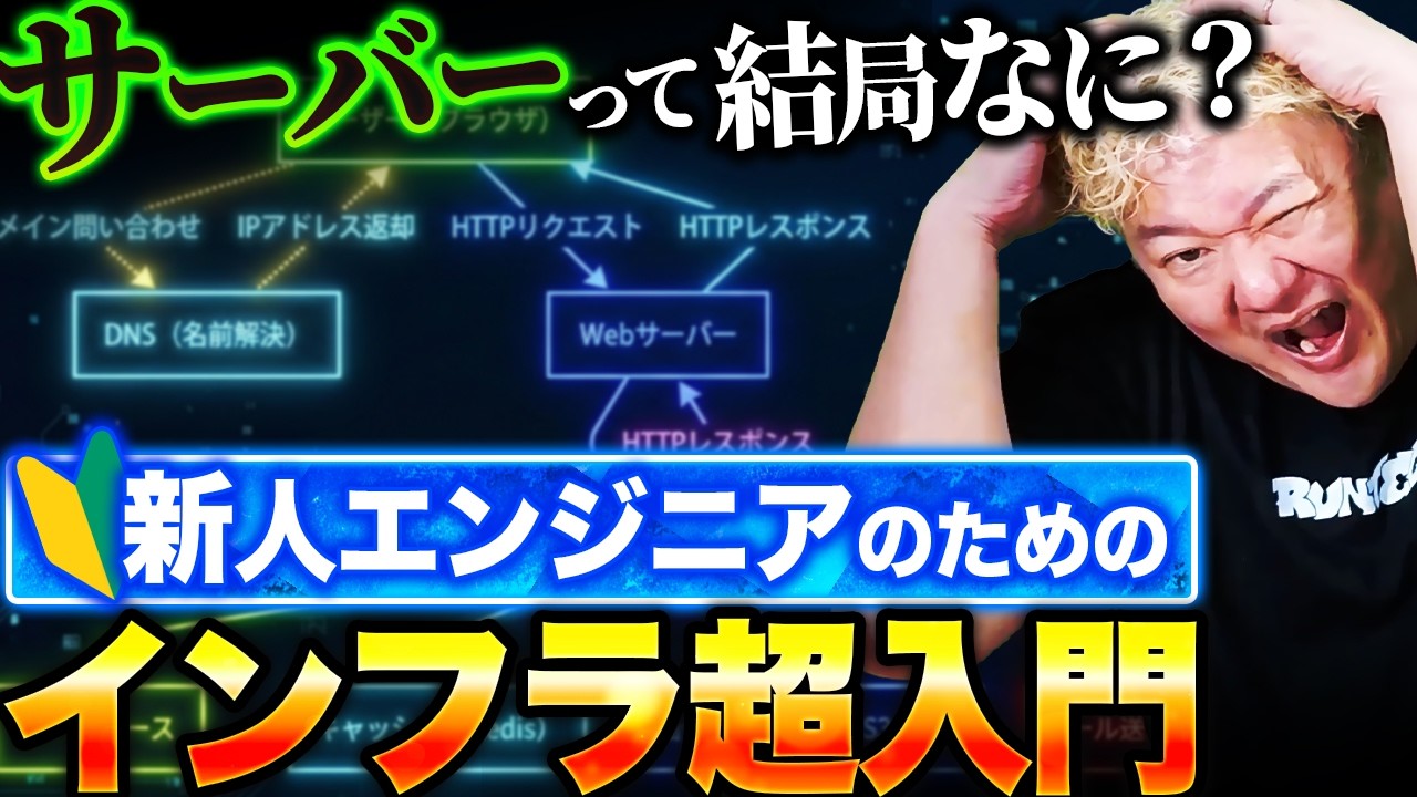 【サーバーって結局なに?】新人エンジニアのためのインフラ超入門