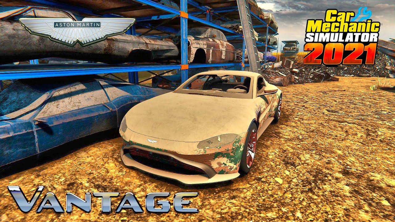 Aston Martin Vantage restoration - Car Mechanic Simulator 2021