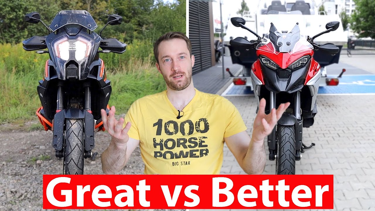 Ducati Multistrada V4 S или KTM 1290 Super Adventure S?