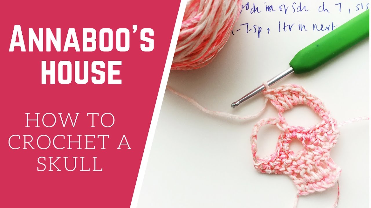 How to crochet a skull