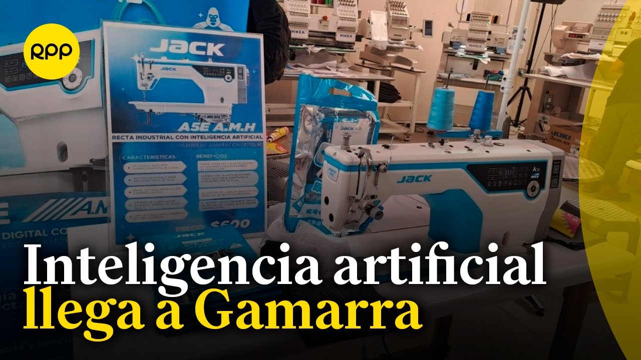 Gamarra: Empresarios confeccionan prendas con ayuda de la inteligencia artificial