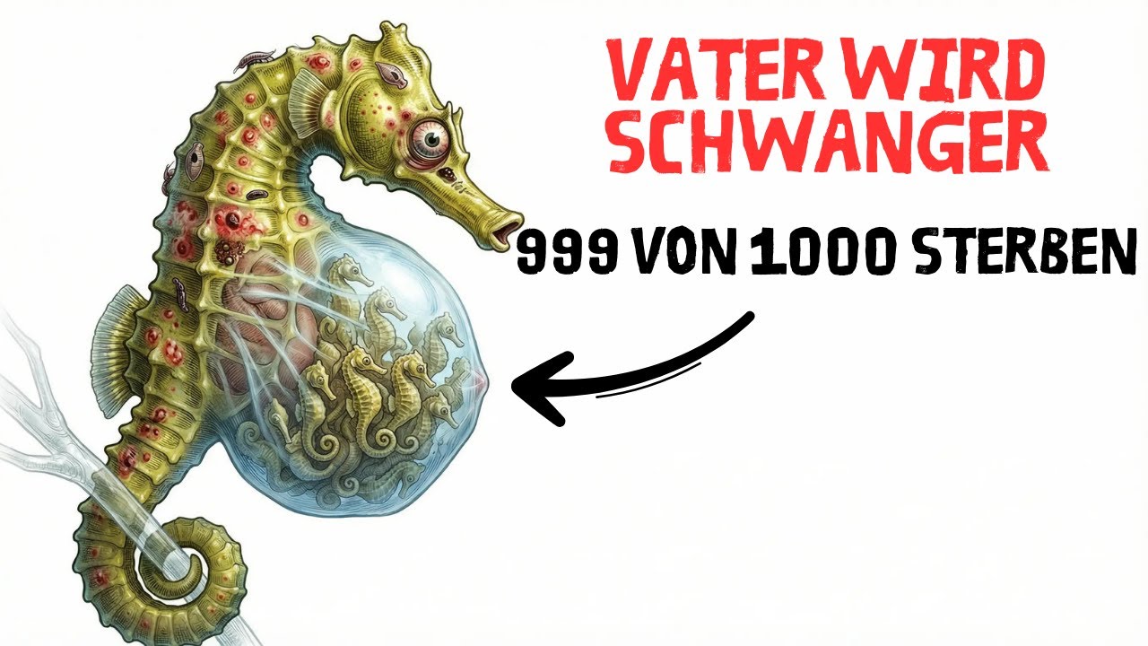Warum es schrecklich ist, als Seepferdchen geboren zu werden (Vater wird schwanger)