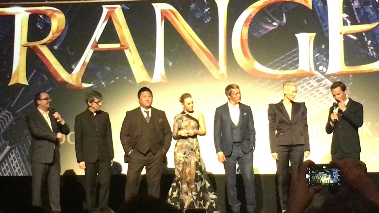 Doctor Strange UK Premiere - Benedict Cumberbatch Speech
