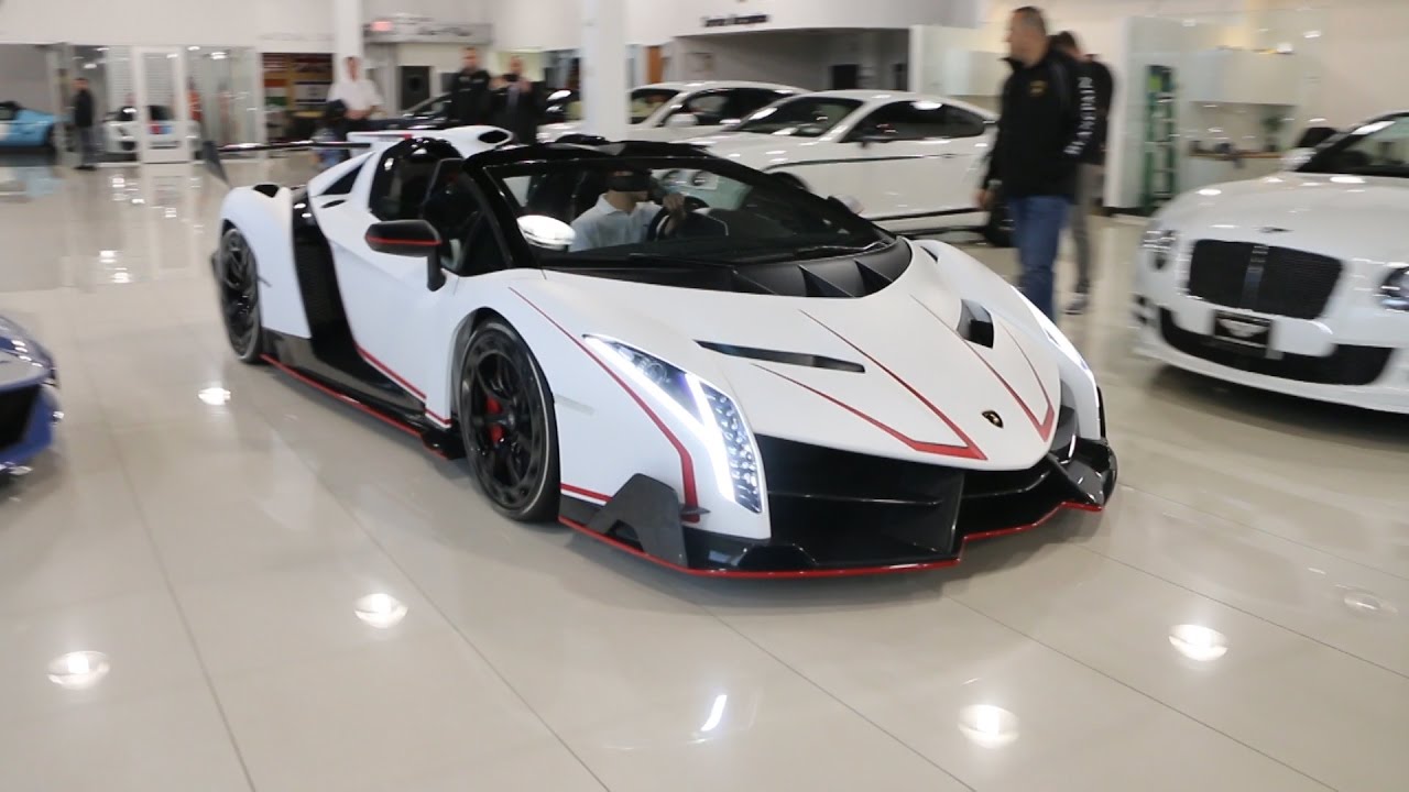 The $4.5 Million LAMBORGHINI VENENO(s)
