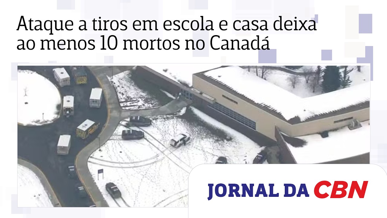 Ataque a tiros em escola e casa deixaao menos 10 mortos no Canad&aacute;