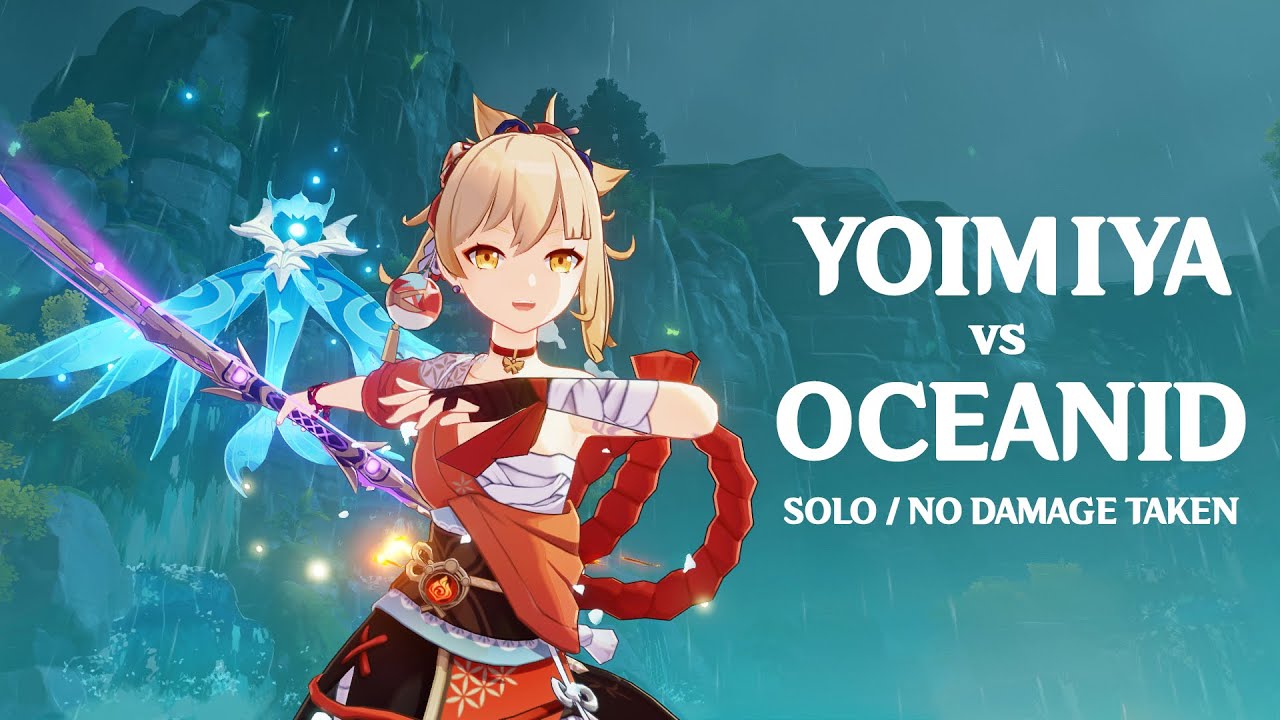 Yoimiya vs Oceanid [ SOLO / NO DAMAGE TAKEN ]