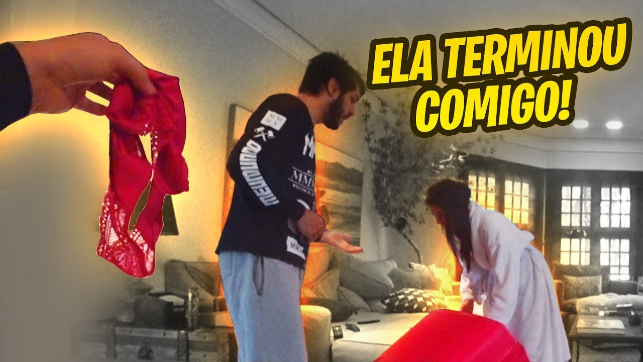 TROLLEI MINHA NAMORADA E ELA TERMINOU COMIGO!