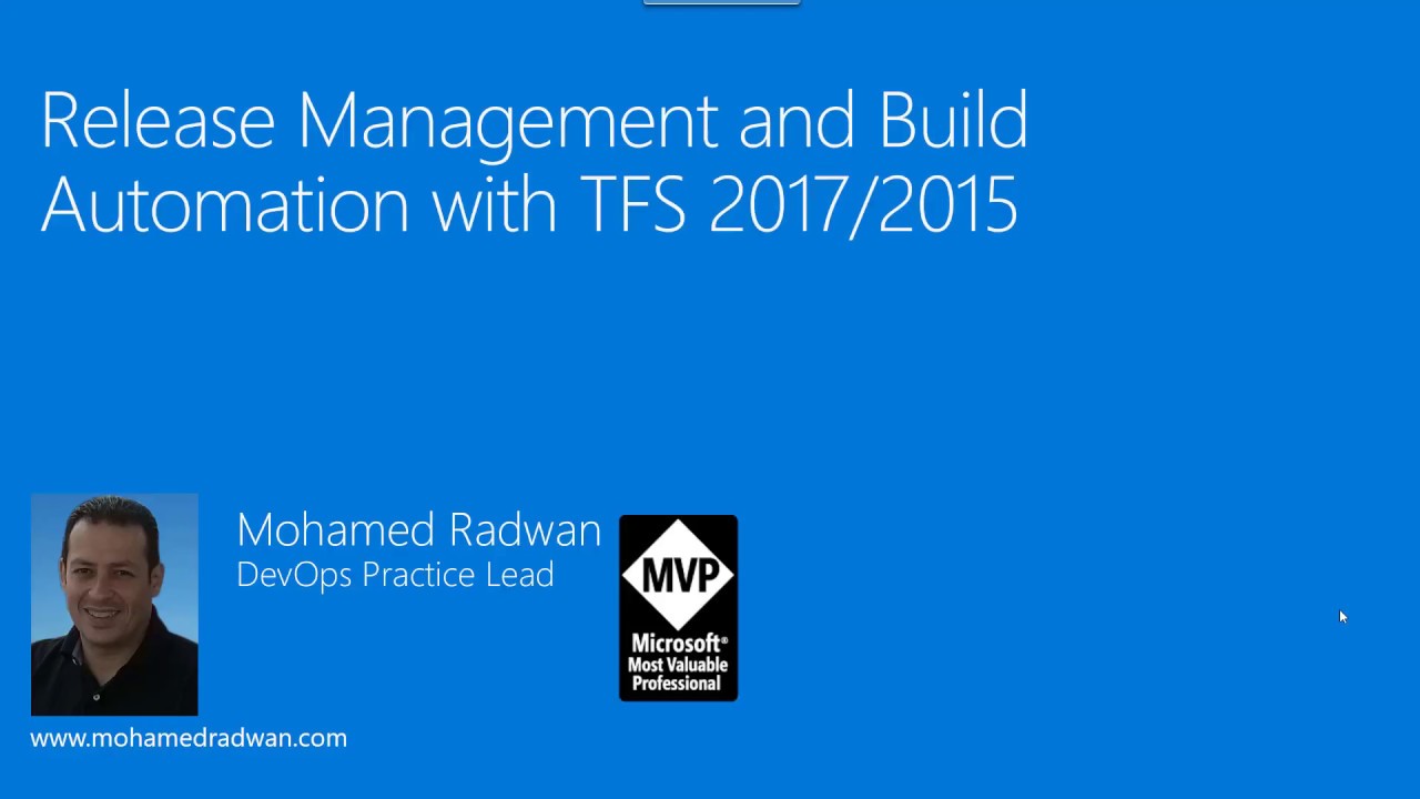 Release Management and Build Automation with TFS 2017/2015