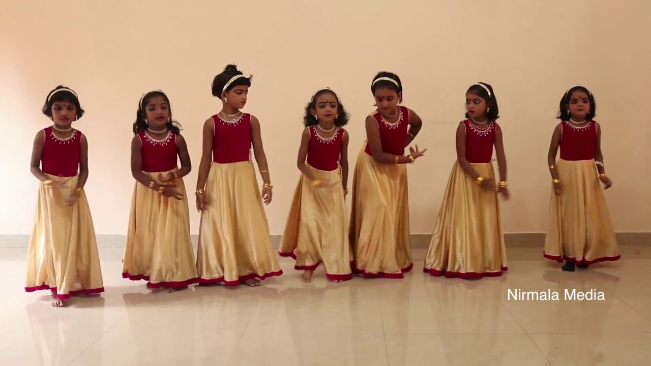 Nirmala Noopuram. Students of  St Mary's Nursery School, Ollur