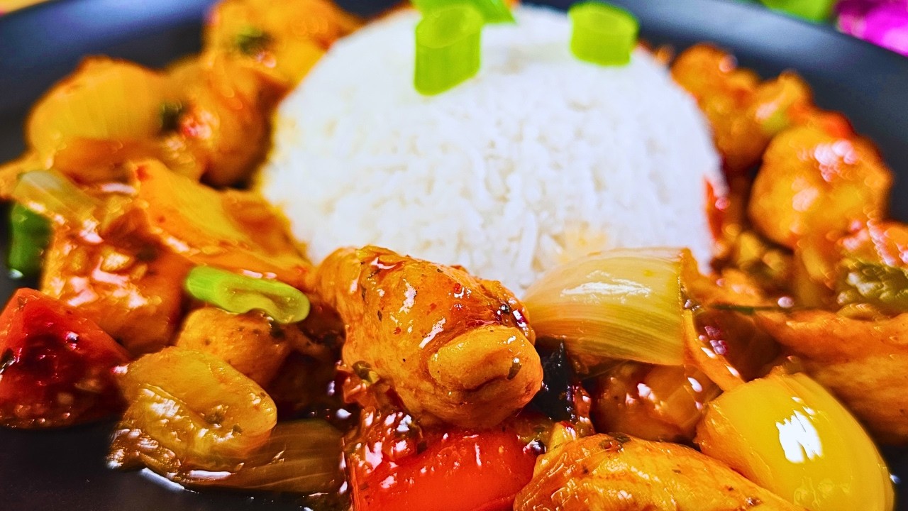 Must Try: Sri Lanka's Devilled Chicken | INCREDIBLE!
