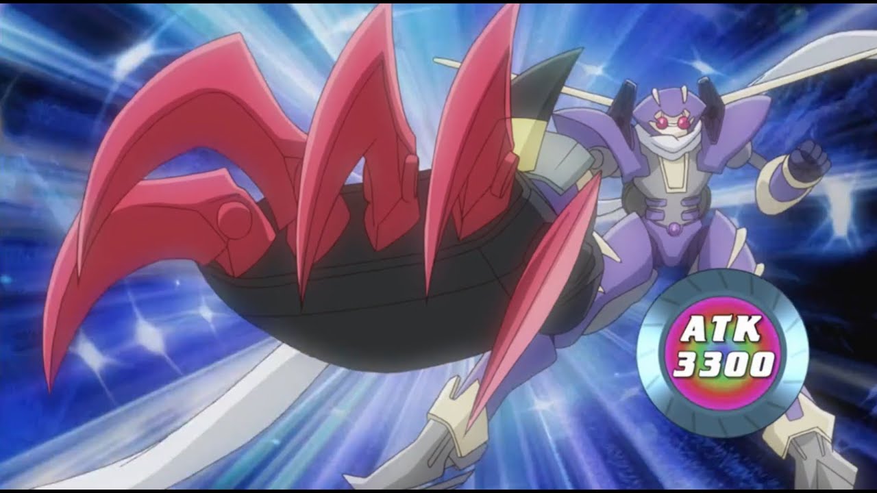 Yusei Synchro Summons Arms Aid and Defeats Bommer