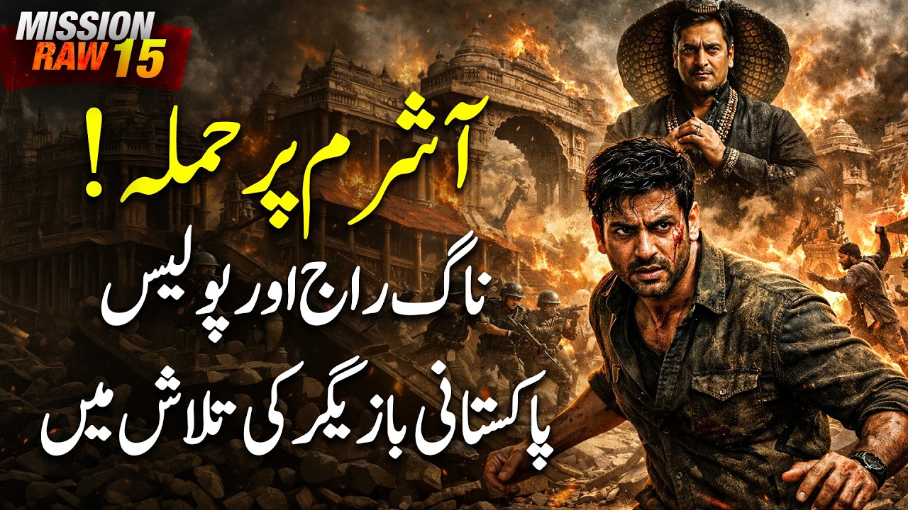 Hunted by Naag Raj & Police | Ashram Destroyed in the Search | Mission RAW Ep15