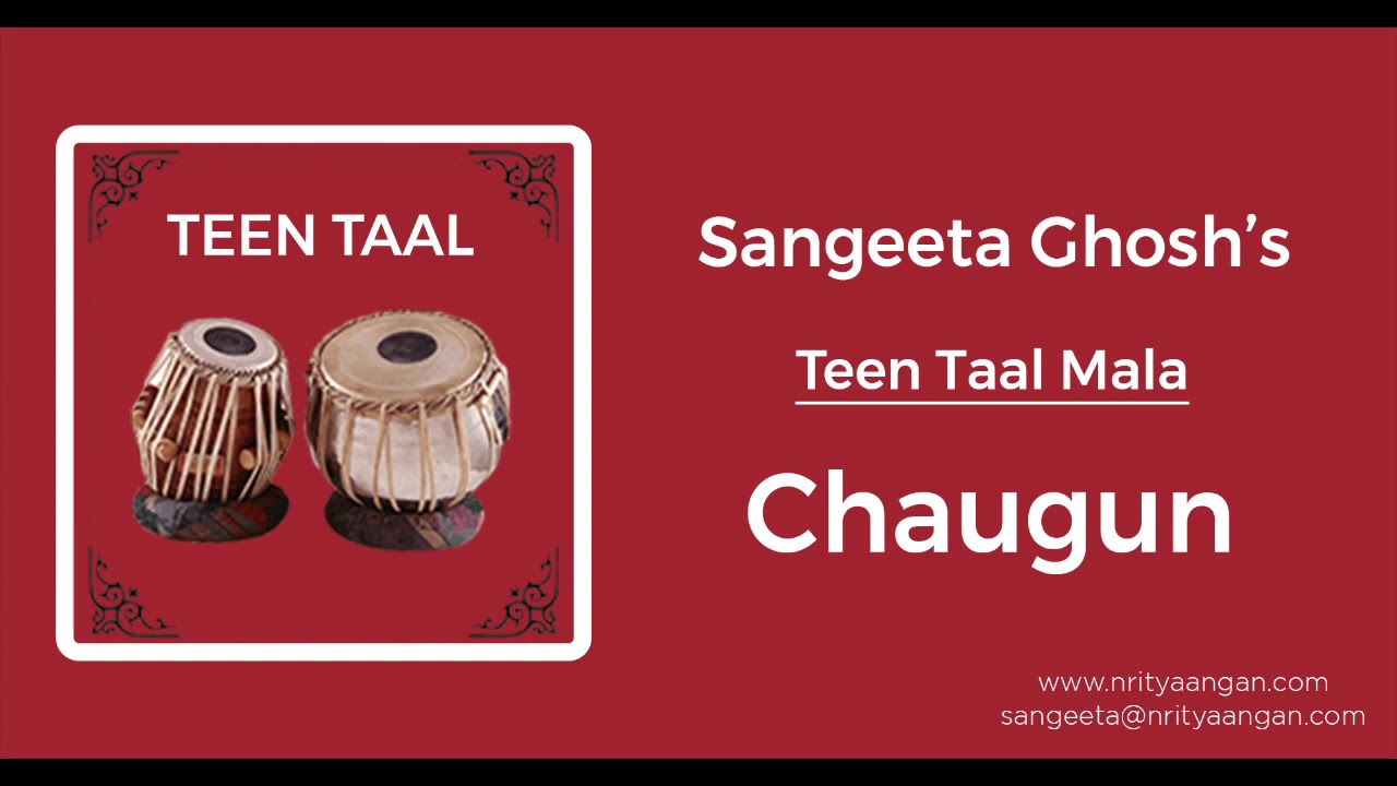 Teentaal Chaugun Taatkar Practice - Tabla Beats #तीनताल चौगुन तालमाला