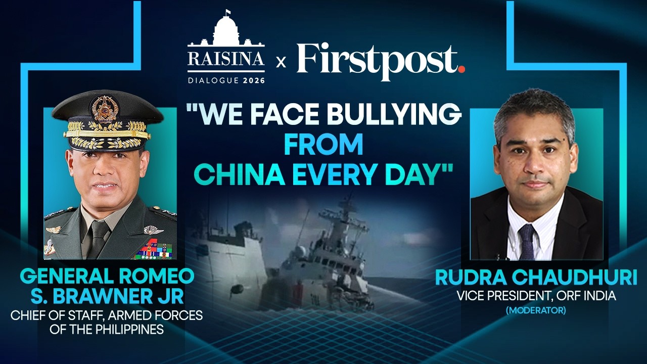 Philippines' Army General Accuses China of Constant Bullying | Raisina Dialogue 2026
