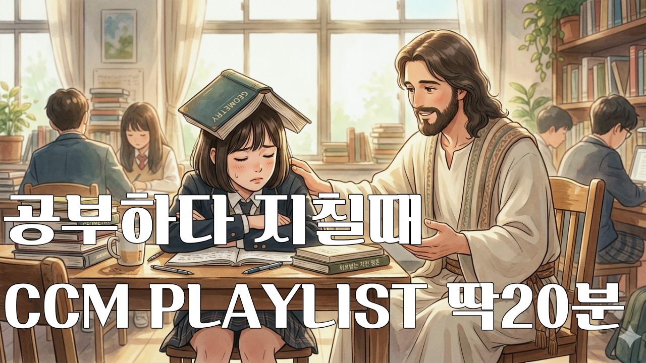📖 공부하기 싫을 때 듣는 20분 찬양 플레이리스트🤯 | 20min Worship | Praise for Study | God's Wisdom for You.