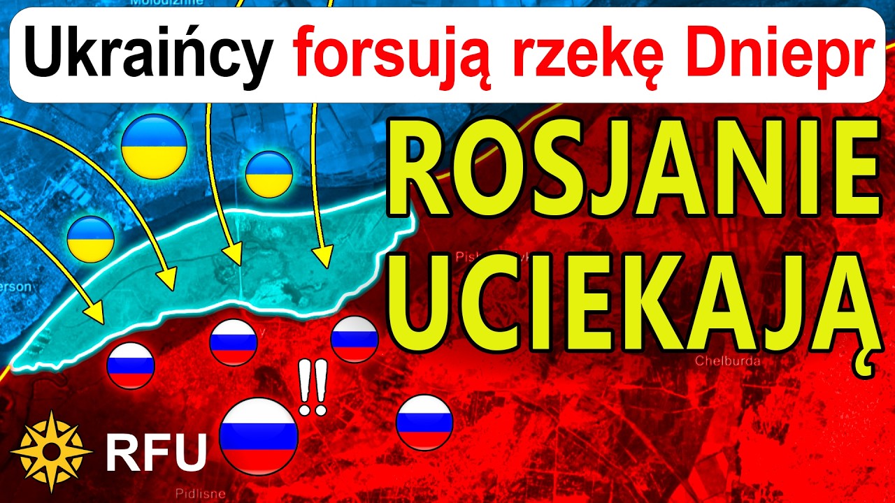 Ukraińcy przeprowadzili udany, wieloetapowy szturm na wyspy na Dnieprze | RFU News