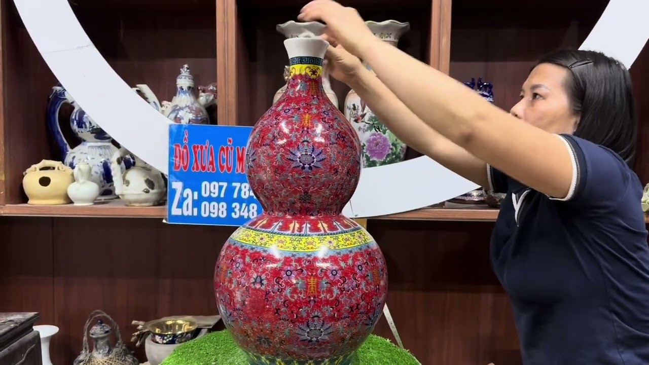 Clip831(10/3) giao lưu đồ gốm sứ các loại giá cả hợp lý bao sip-đồ xưa cũ minh thuỷ