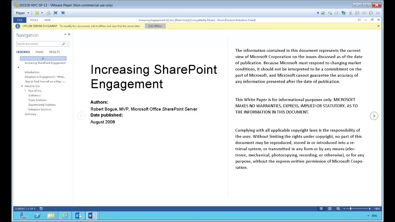 Sending a Document Library to Outlook