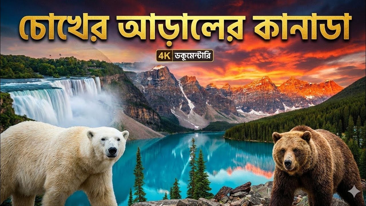 কানাডা: চোখের আড়ালের লুকানো বিস্ময়ের দেশ | Hidden Earth 4K Documentary