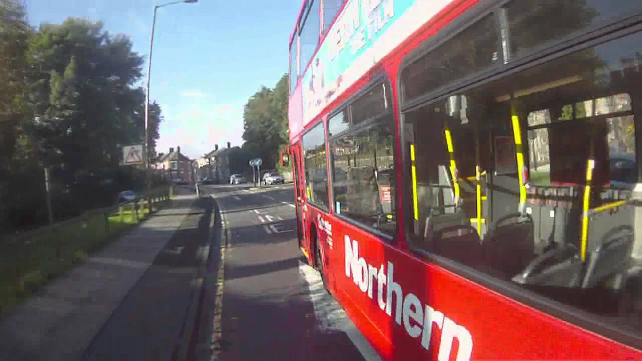 Go North East bus - incredibly close overtaking, extremely dangerous and scary