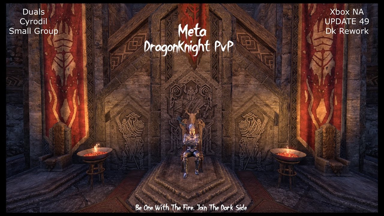 ESO PVP - Pure Meta DragonKnight Montage 