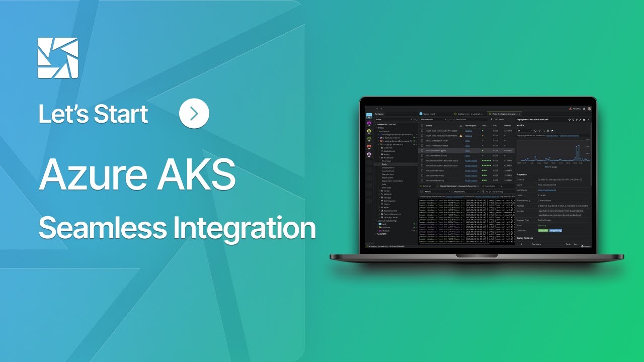 Connect to any Azure AKS cluster seamlessly in Lens