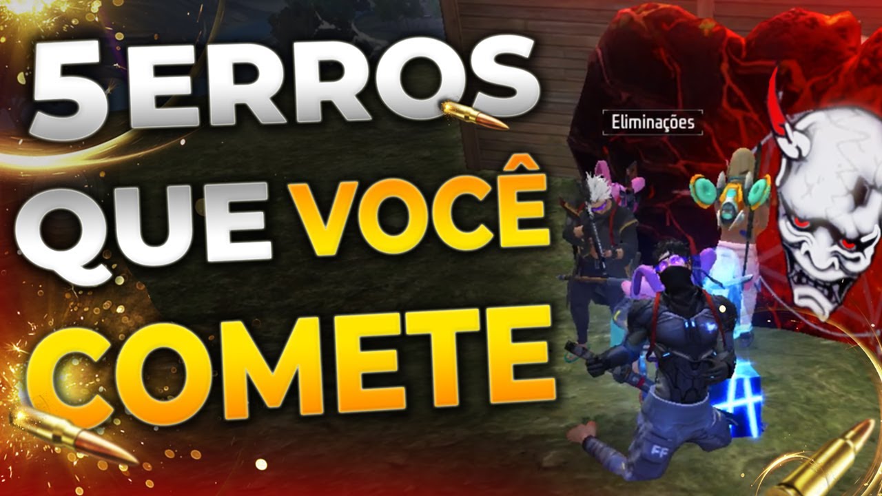 PARE DE COMETER ESSES ERROS E COMECE A EVOLUIR NO FREE FIRE!? FREE FIRE DICAS
