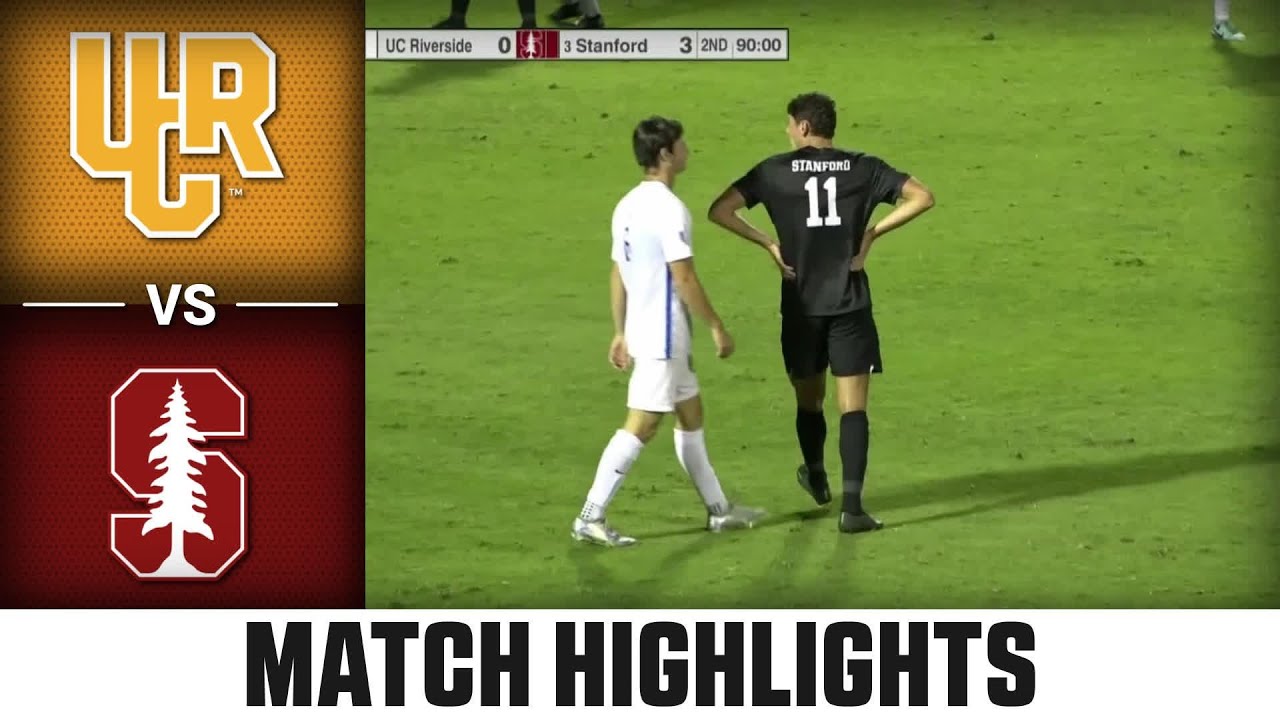 UC Riverside vs. Stanford Match Highlights | 2024 ACC Men's Soccer