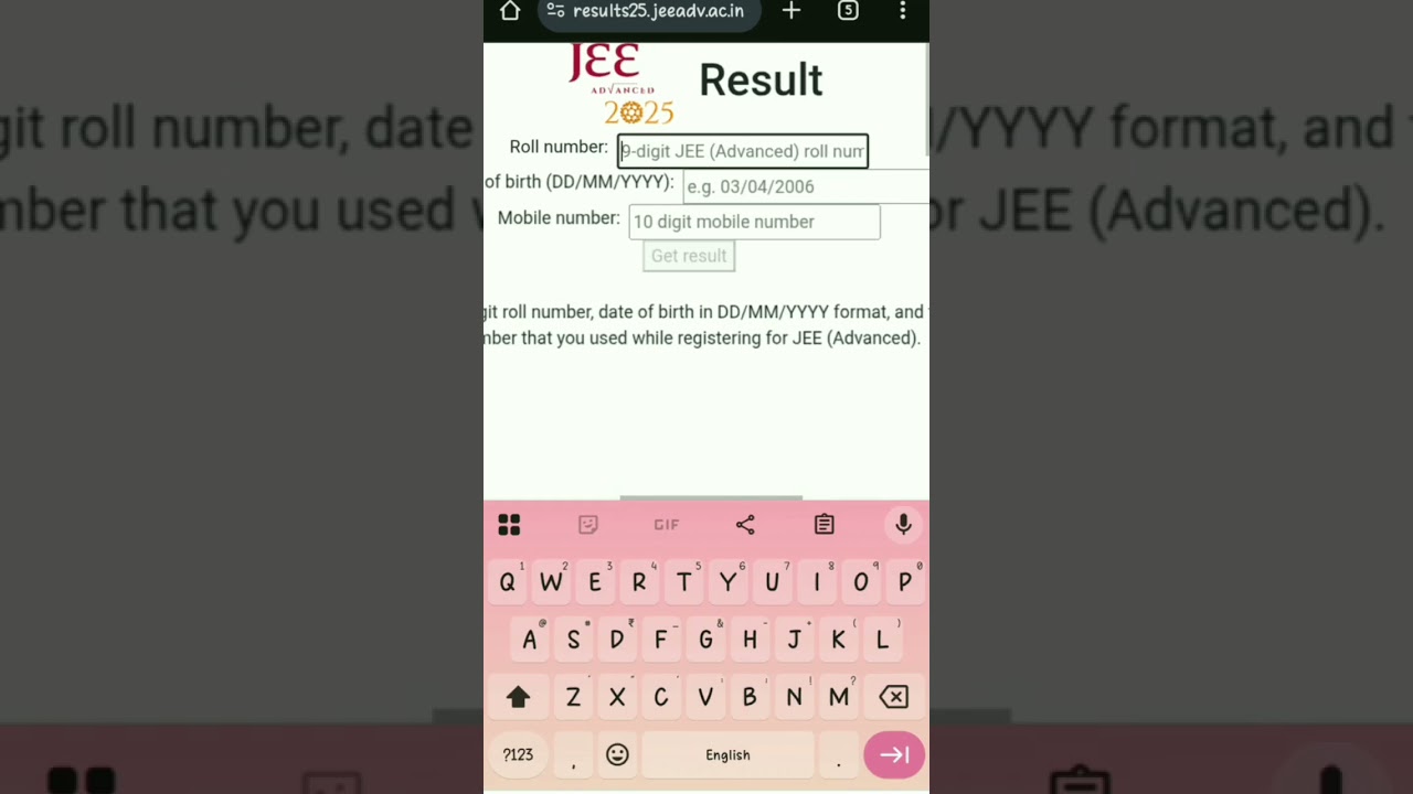 🏆 My JEE Advanced 2025 Result 🏆 | AIR 3501 😇 | Class 12th | JEE Result