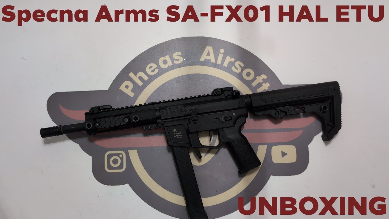 [РАСПАКОВКА] Specna Arms SA-FX01 FLEX AR-9 - версия HAL ETU!