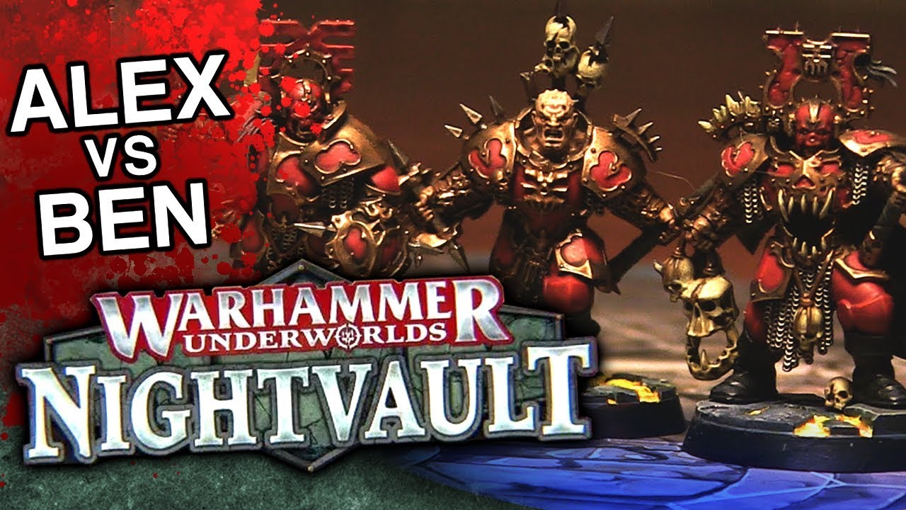 Warhammer Nightvault - Khorne vs Stormcast Liberators