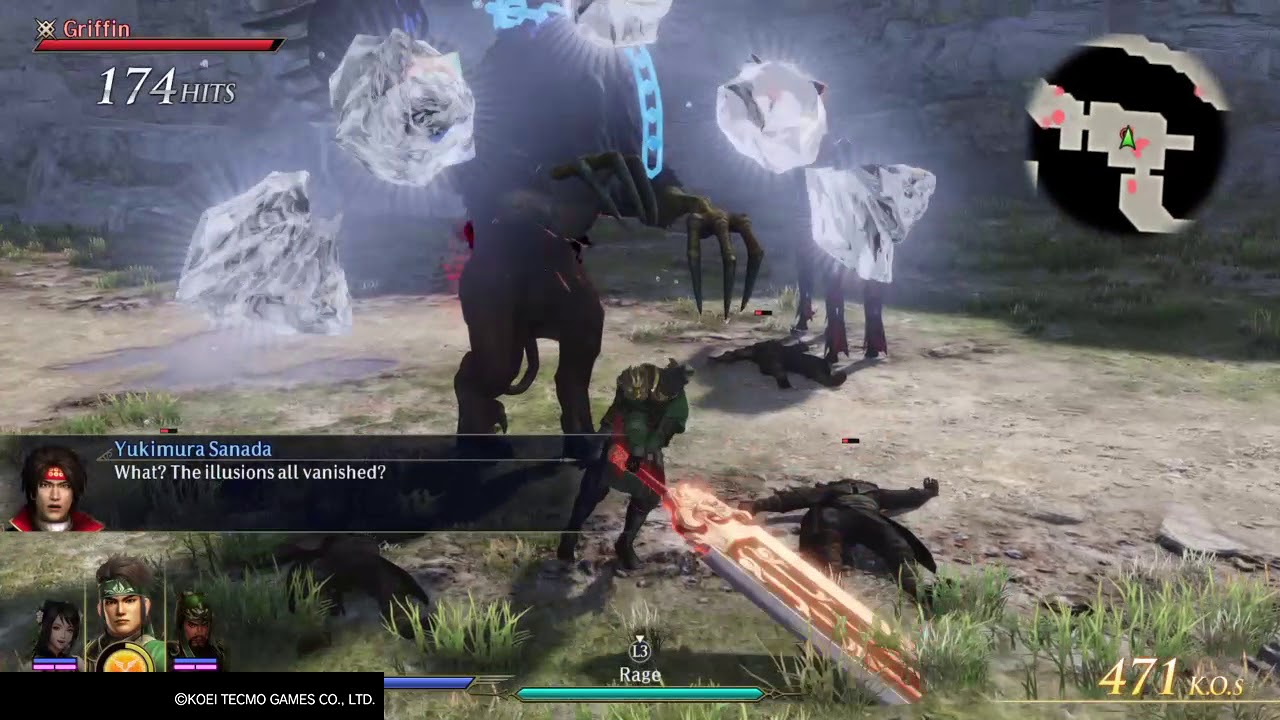 Warriors Orochi 4 | Guan Ping Solo Chaotic Difficulty (Patch 1.05)