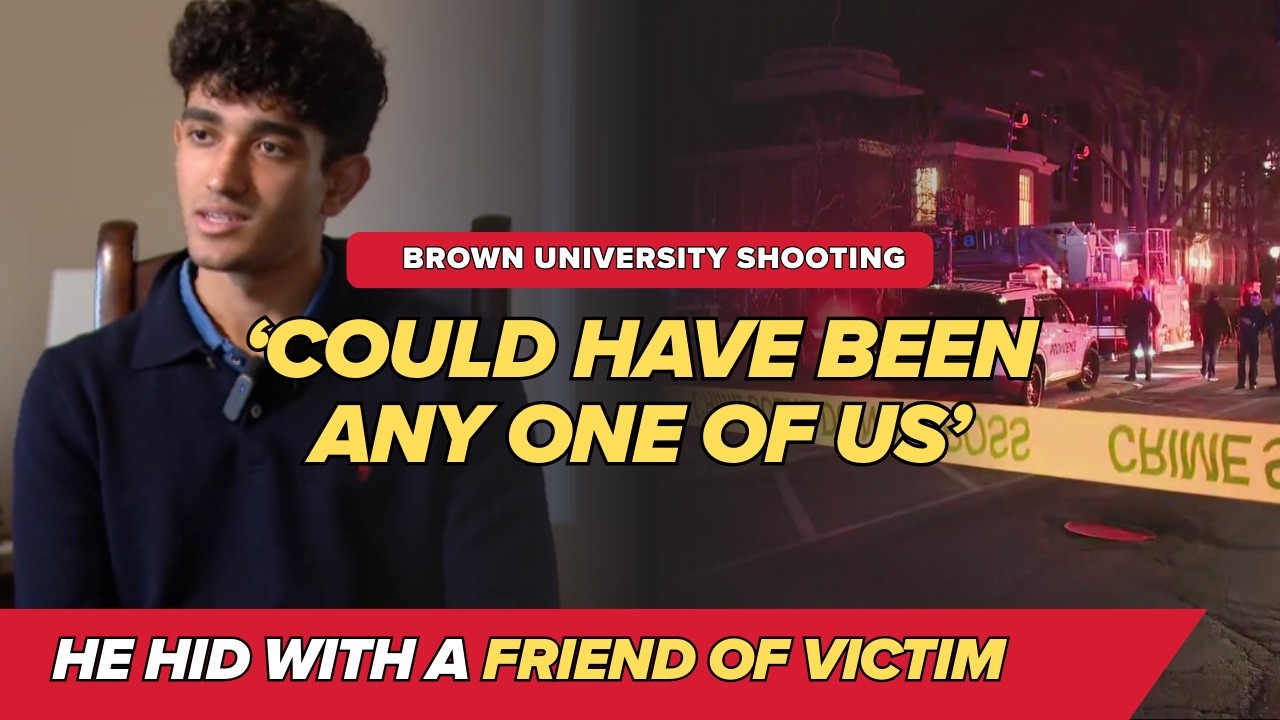 Brown University freshman: “We heard a scream saying run” during campus shooting