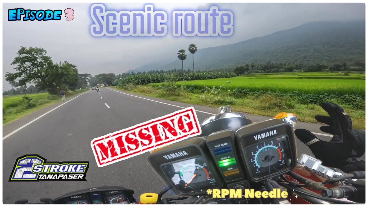 Just RX things on en route to Erode | RPM needle gone missing | calm ride in scenic route | 2 brakes