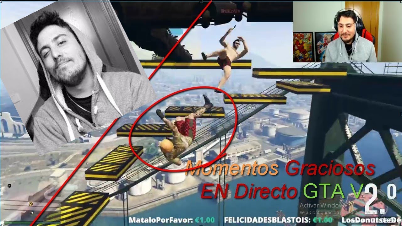 FaRgAn y BraxXter  Momentos Graciosos en Directo GTA V..