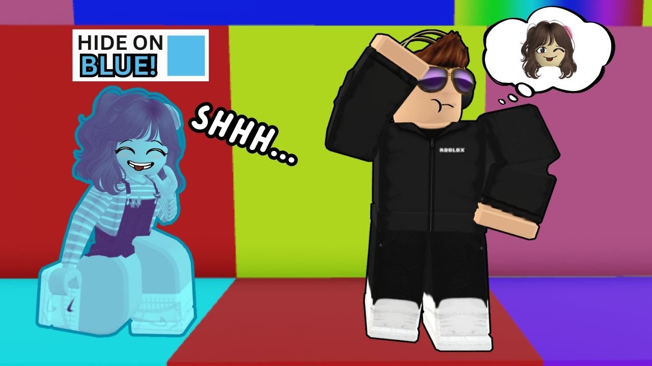 ONE Color Hide and Seek Challenge in Roblox! (Tagalog)