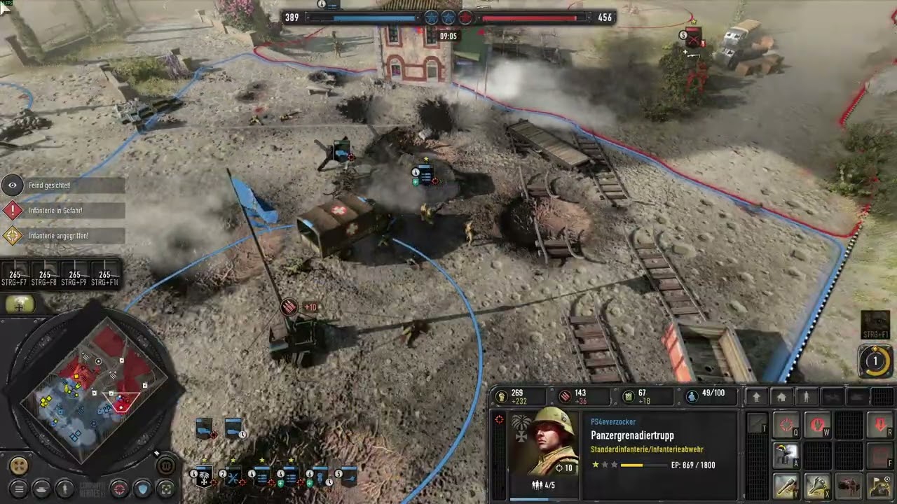 Company of Heroes 3 2v2 Wüstenkorp multiplayer