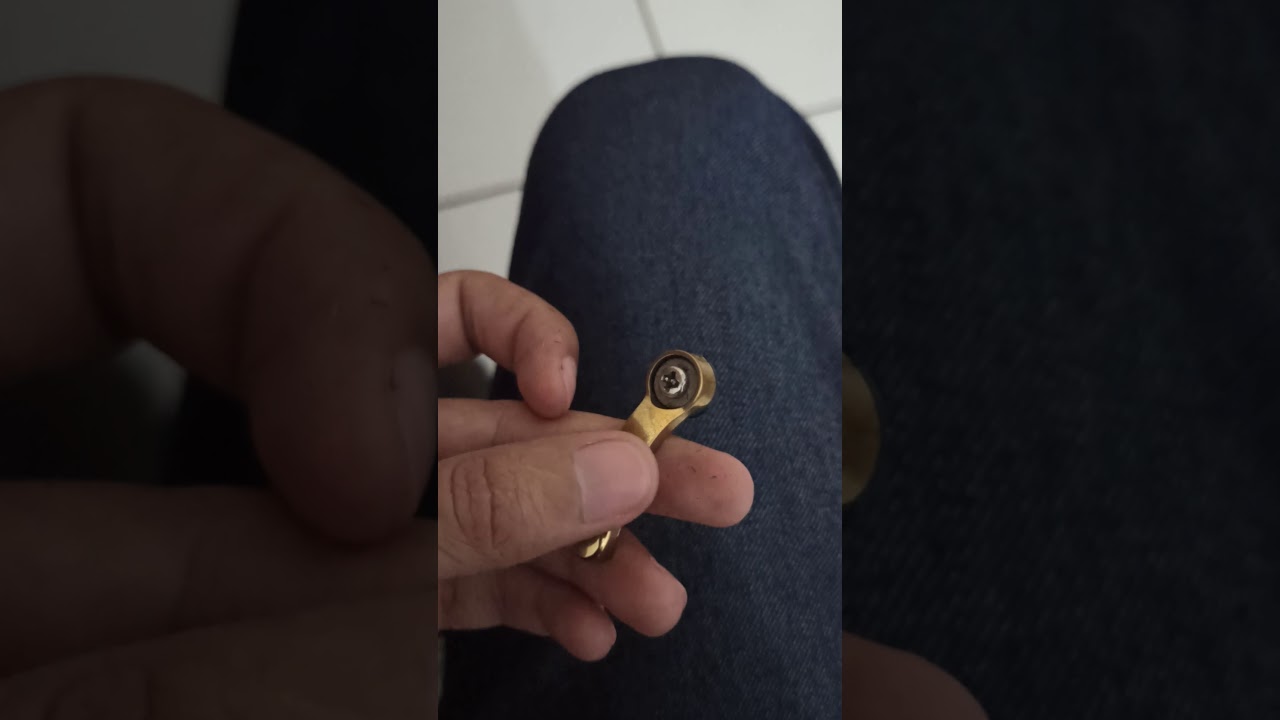 Tirar folga de regulagem (alavanca) de máquina de corte de cabelo