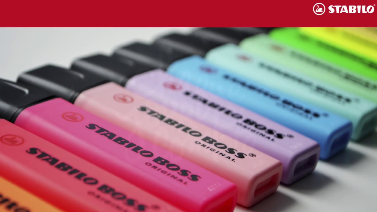 Chaque jour compte Techniques de coloriage et d'écriture avec les surligneurs BOSS de Stabilo