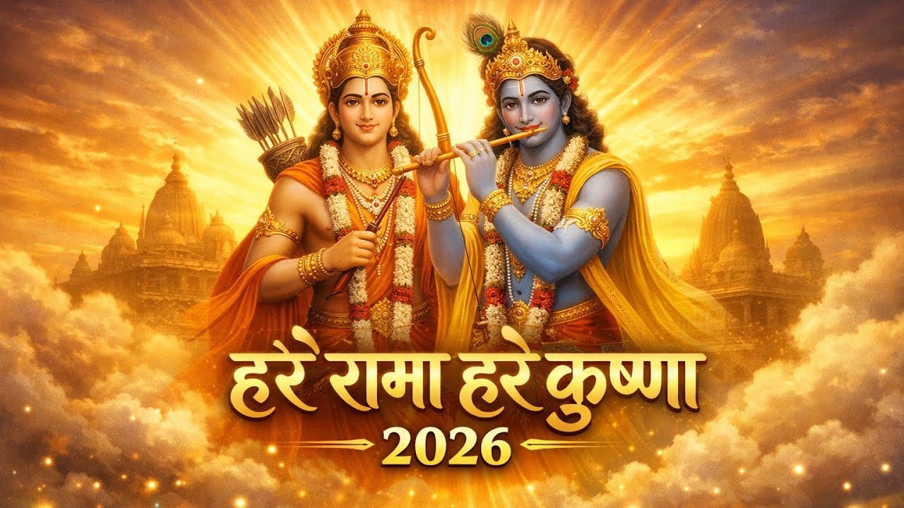 हरे रामा हरे कृष्णा महा मंत्र | शांति और भक्ति का भजन