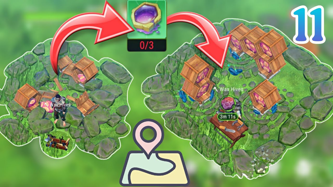 Build a Wax Hives | location Hive Nectar | Amikin survival gameplay - 11.