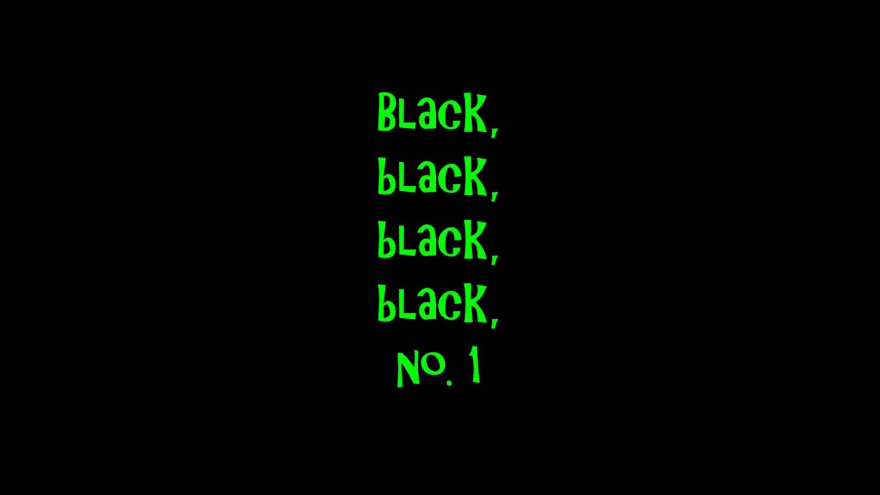Type O Negative - Lyrics - Black No  1