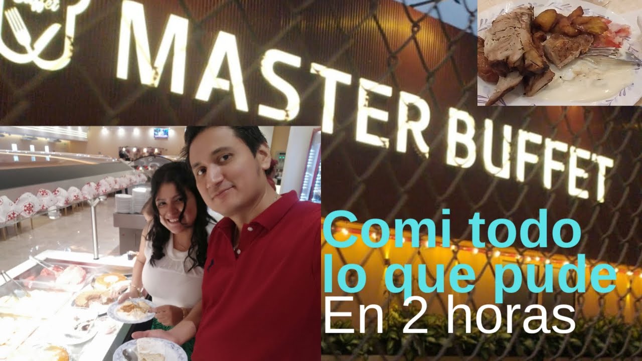 Comi todo lo que pude en 2 horas!!