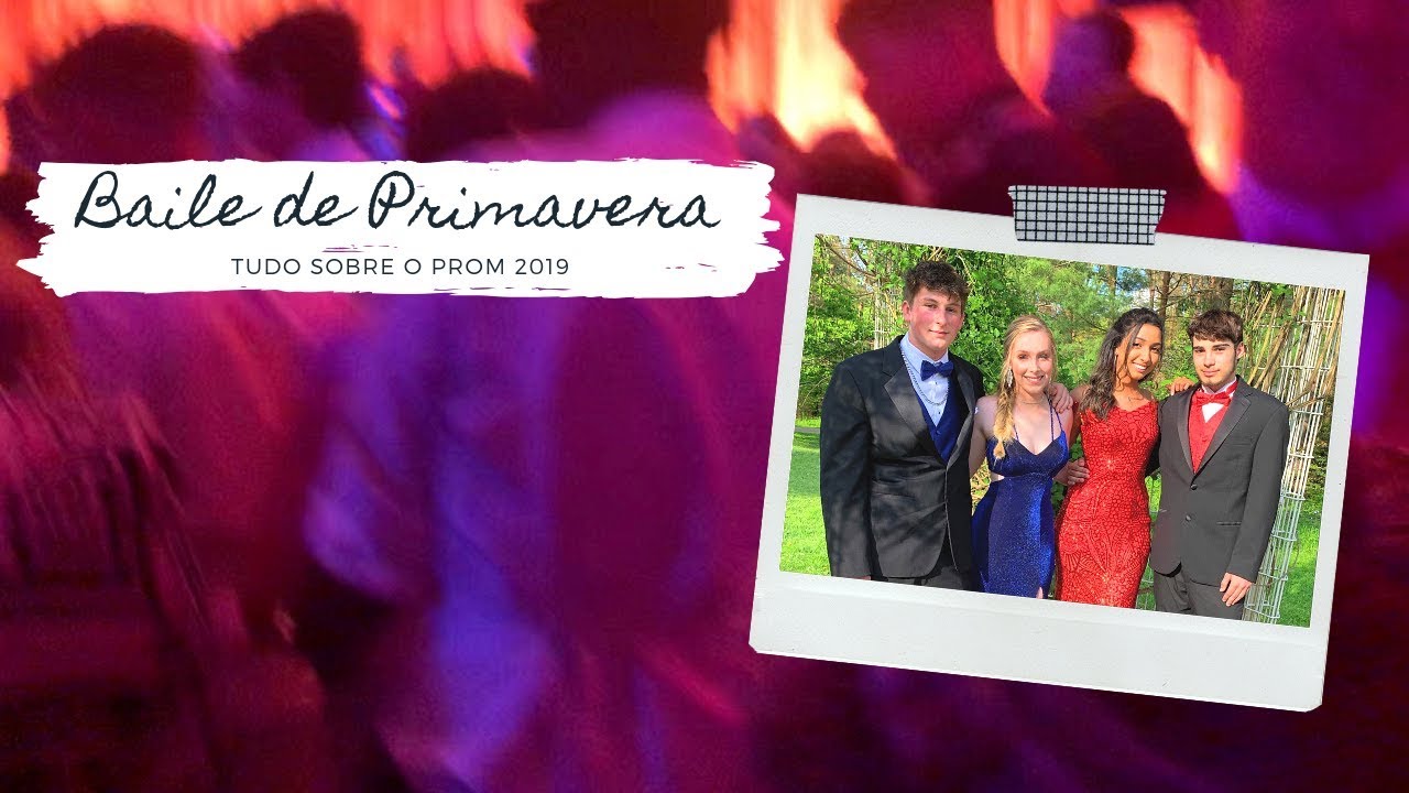PROM NOS ESTADOS UNIDOS- se arrumando e dentro do baile de primavera