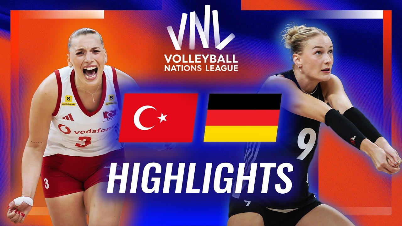T&uuml;rkiye 🇹🇷 vs. Germany 🇩🇪 - Highlights | Week 2 | Women's VNL 2026